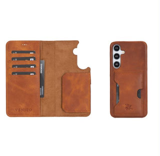 Florence RFID Blocking Leather Wallet Case for Samsung Galaxy S25 Plus