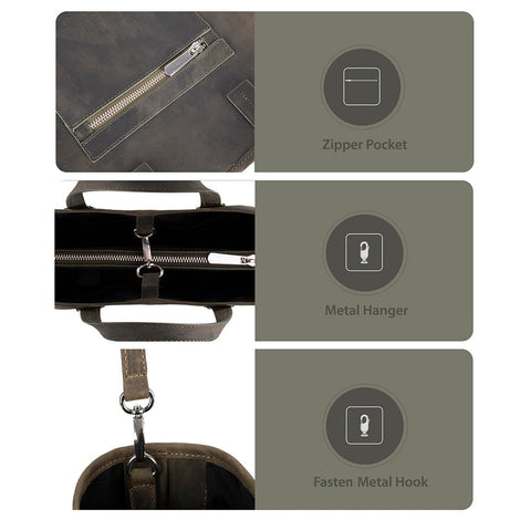 Valetto Leather Tote Bag