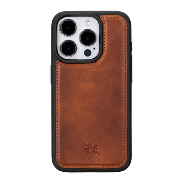Lucca Snap On Leather Case for iPhone 15 Pro