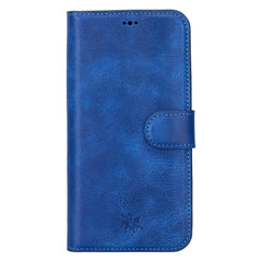 Funda tipo cartera de cuero desmontable con bloqueo RFID Ravenna para iPhone 15 Pro Max