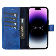 Funda tipo cartera de cuero desmontable con bloqueo RFID Ravenna para iPhone 15 Pro Max