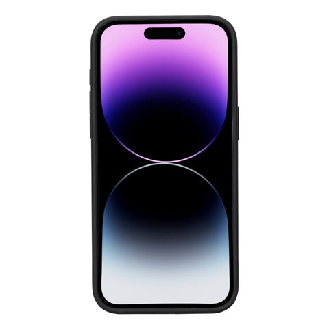 Funda de cuero Lucca Snap On para iPhone 15 Pro Max