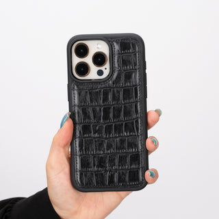 Lucca Snap On Leather Case for iPhone 15 Pro Max