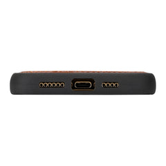 Funda de cuero Lucca Snap On para iPhone 15 Pro Max