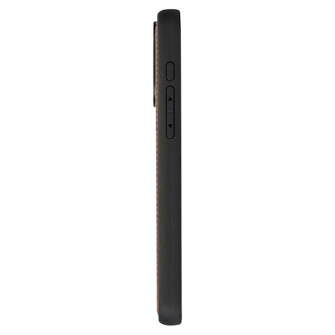 Funda de cuero Lucca Snap On para iPhone 15 Pro Max