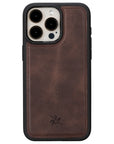iphone 15 pro max lucca leather phone case coffee brown 01