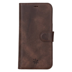 Funda tipo cartera de cuero desmontable con bloqueo RFID Ravenna para iPhone 15 Pro Max