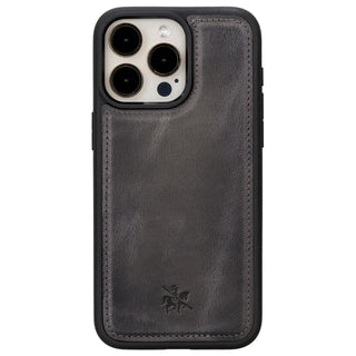 Lucca Snap On Leather Case for iPhone 15 Pro Max