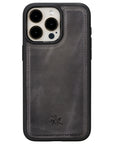 iphone 15 pro max lucca leather phone case faded gray 02