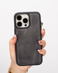 iphone 15 pro max lucca leather phone case faded gray 04