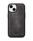 Lucca Snap On Leather Case for iPhone 15