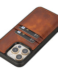 Capri Snap On Leather Wallet Case for iPhone 15 Pro Max