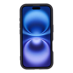 Funda de cuero Lucca Snap On para iPhone 15 Plus