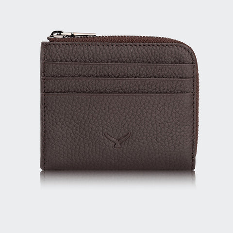 4506 Men Leather Card Holder With Zipper