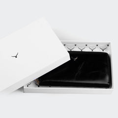 5111 Women Large Leather Wallet With Dual Compartments