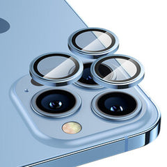 Premium Full Alloy Camera Lens Protector for iPhone 13 Pro Max – Scratch Resistant, Shockproof Camera Guard