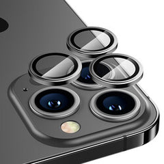 Premium Full Alloy Camera Lens Protector for iPhone 13 Pro Max – Scratch Resistant, Shockproof Camera Guard