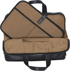 Milan Leather Messenger Laptop Bag for Men and Women