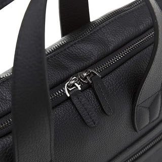 Milan Leather Messenger Laptop Bag for Men and Women