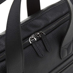 Milan Leather Messenger Laptop Bag for Men and Women
