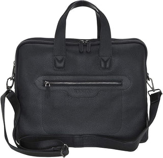 Milan Leather Messenger Laptop Bag for Men and Women