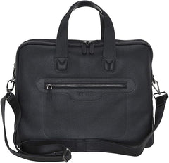 Milan Leather Messenger Laptop Bag for Men and Women