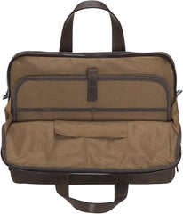 Milan Leather Messenger Laptop Bag for Men and Women
