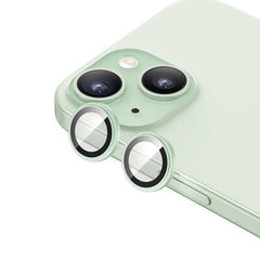 Premium Full Alloy Camera Lens Protector for iPhone 15 – Scratch Resistant, Shockproof Camera Guard