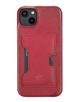 Funda tipo billetera de cuero con bloqueo RFID Florence para iPhone 14 Plus