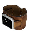 Ancona Leather Cuff Band Strap for Apple Watch