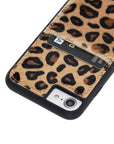 Luxury Leopard Leather iPhone SE 2020 Back Cover Case with Card Holder - Venito – 3