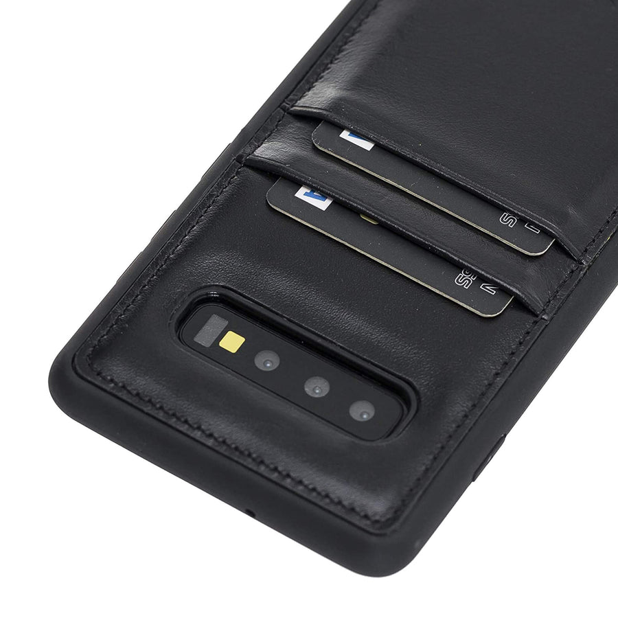 Capri Snap On Leather Wallet Case for Samsung Galaxy S10 Plus