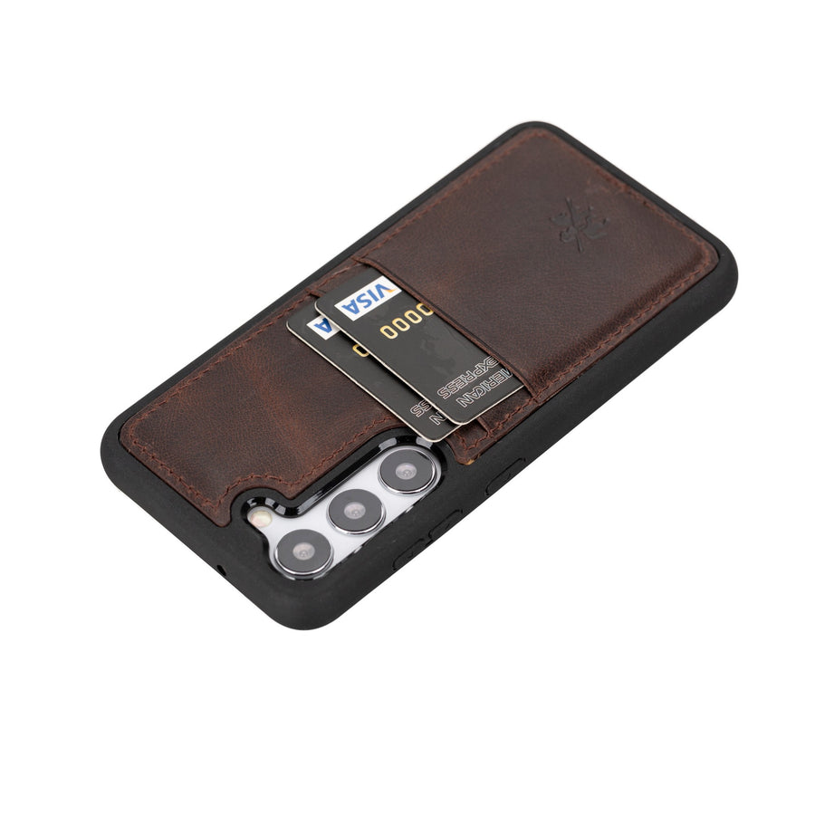 Capri Snap On Leather Wallet Case for Samsung Galaxy S23