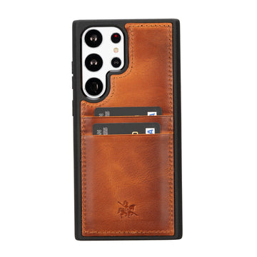 Capri Snap On Leather Wallet Case for Samsung Galaxy S23 Ultra