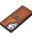 Capri Snap On Leather Wallet Case for Samsung Galaxy S23 Ultra
