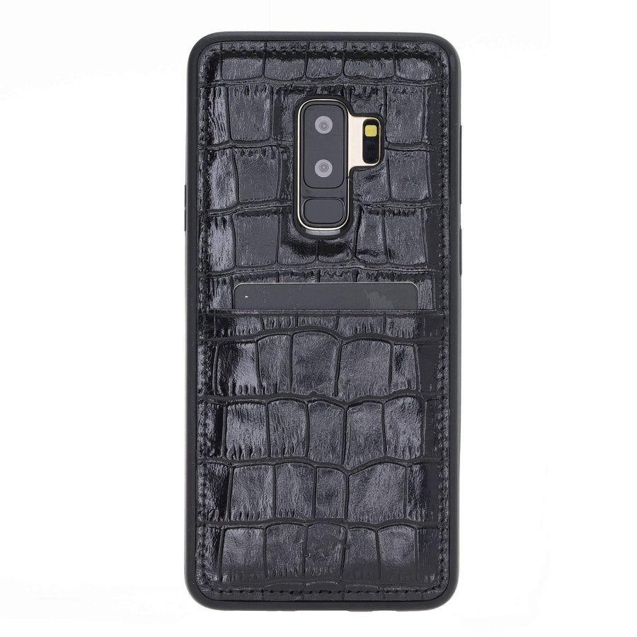 Capri Snap On Leather Wallet Case for Samsung Galaxy S9 Plus