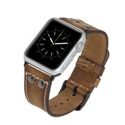 Correa de cuero Como para Apple Watch