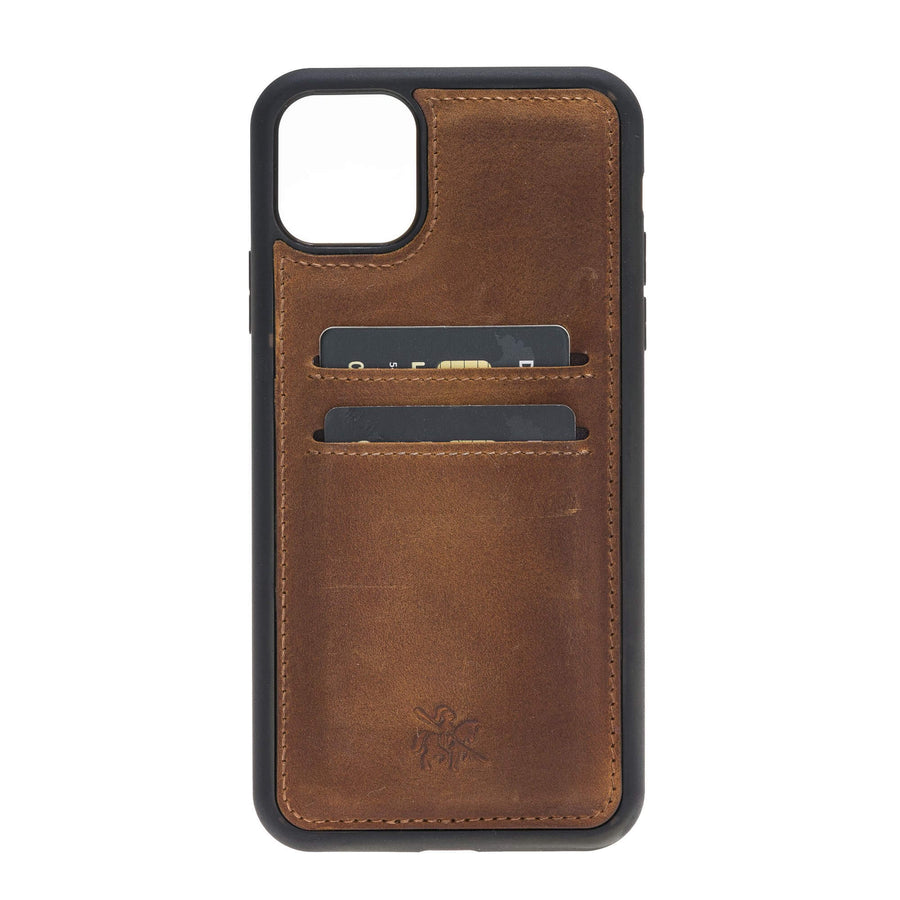 Funda tipo billetera de cuero Cosa Snap On para iPhone 11 Pro Max