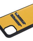 Funda tipo billetera de cuero Cosa Snap On para iPhone 11 Pro Max