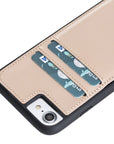 Funda tipo billetera de cuero Cosa Snap On para iPhone 6S