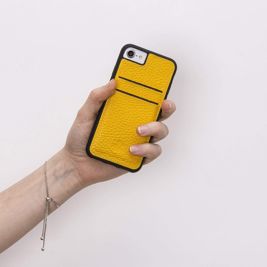 Funda tipo billetera de cuero Cosa Snap On para iPhone 7
