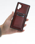 Funda tipo billetera de cuero Cosa Snap On para Samsung Galaxy Note 10 Plus