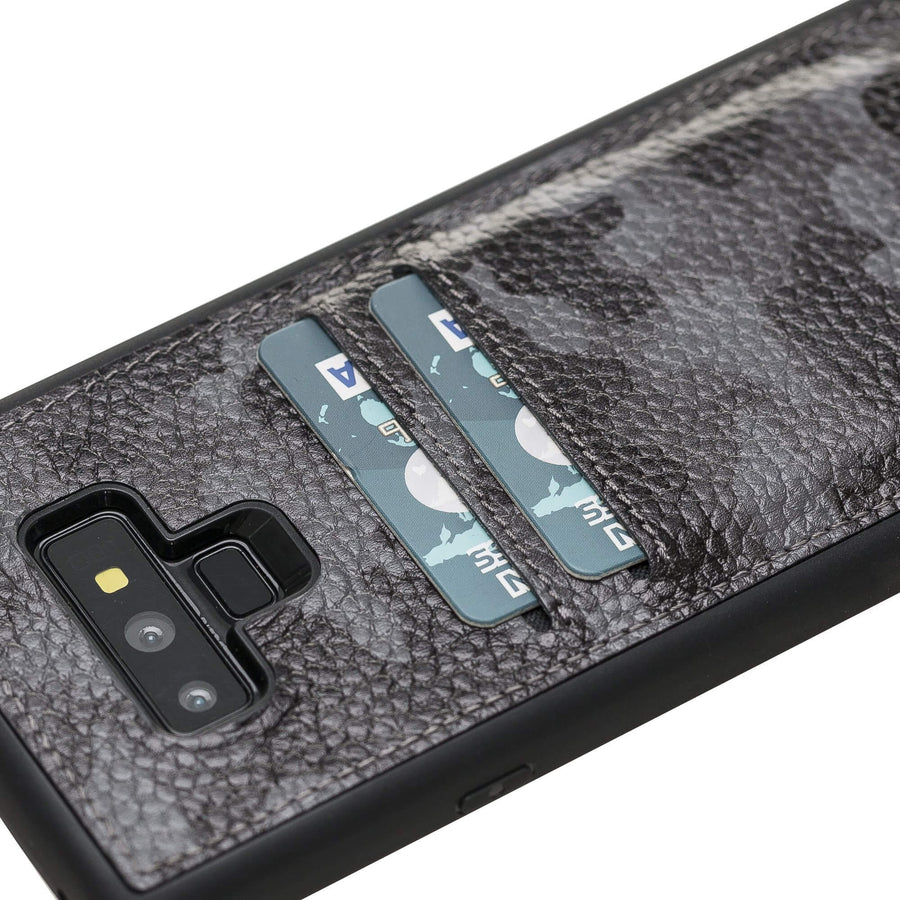 Funda tipo billetera de cuero Cosa Snap On para Samsung Galaxy Note 9