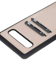 Funda tipo billetera de cuero Cosa Snap On para Samsung Galaxy S10 5G