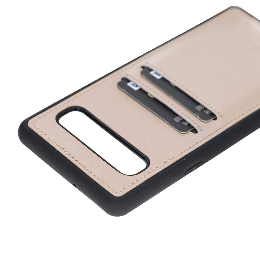 Funda tipo billetera de cuero Cosa Snap On para Samsung Galaxy S10 5G