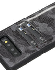 Funda tipo billetera de cuero Cosa Snap On para Samsung Galaxy S10 Plus