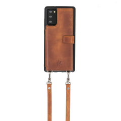 Fermo Leather Crossbody Wallet Phone Case for Galaxy Note 20