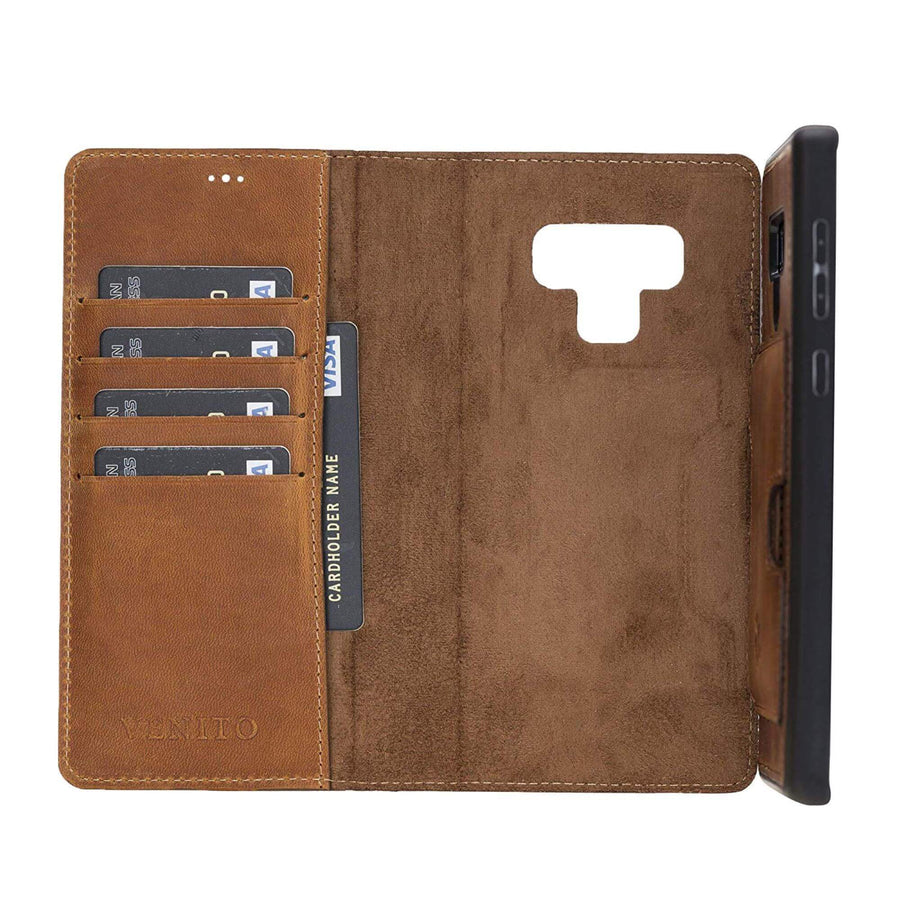 Florence-flex RFID Blocking Leather Wallet Case for Samsung Galaxy Note 9