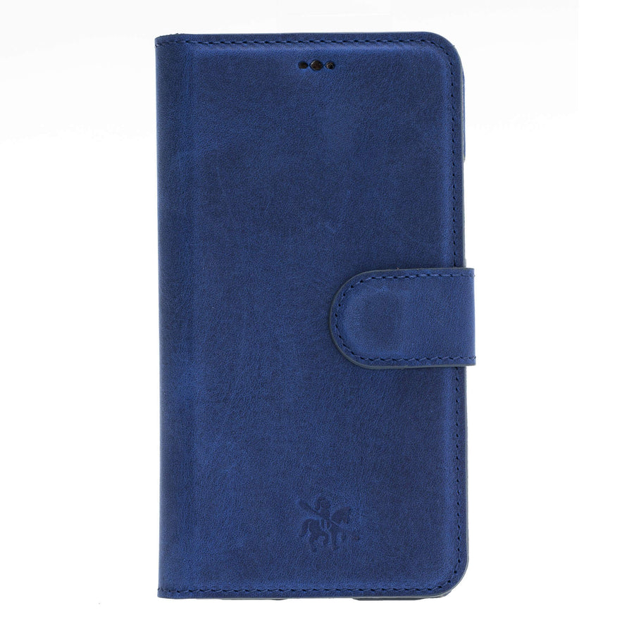 Luxury Blue Leather iPhone 11 Pro Detachable Wallet Case with Card Holder  - Venito - 8