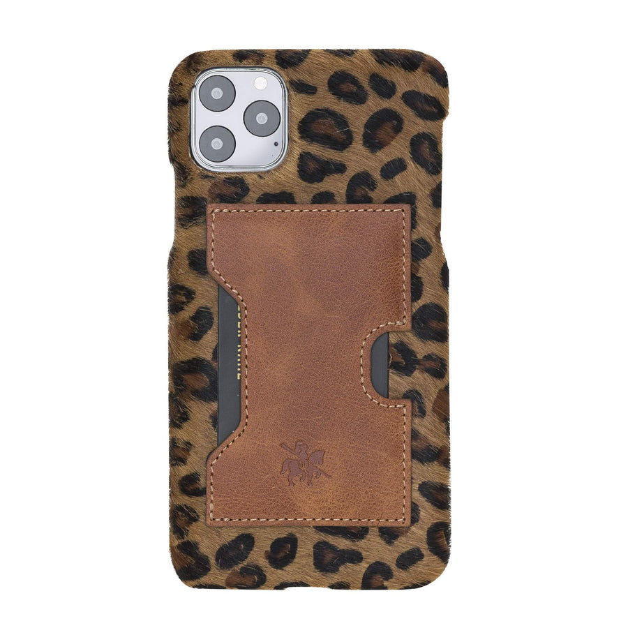 Luxury Leopard Leather iPhone 11 Pro Max Detachable Wallet Case with Card Holder - Venito - 7
